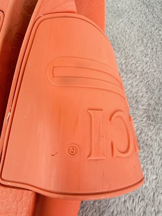 Gucci Slides Sandals Orange EU 42   Mens 8.5  Womens 12 main image 16